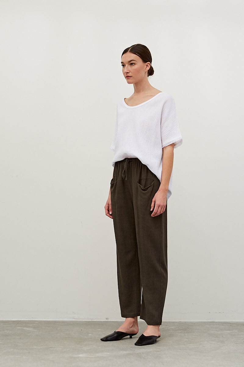Ottavio Pants La Cateau Print Black - Final Sale  High waist fashion,  Linen pants women, Basic tops